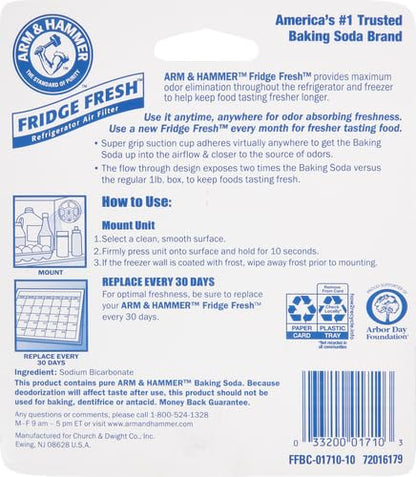 Arm & Hammer Fridge Fresh Refrigerator Air Filter