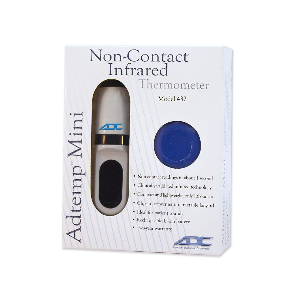 Adtemp Non-Contact Thermometer LCD Display 432 1 Each