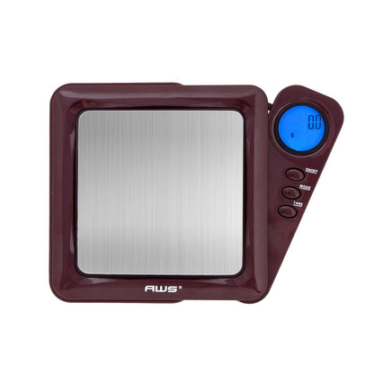 Blade Series - Digital Precision Pocket Weight Scale - Lightweight 650G X 0.1 G - (Red) - AMERICAN WEIGH SCALES