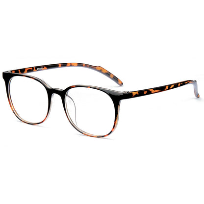 ANRRI Blue Light Blocking Glasses Anti Eye Strain Computer Glasses Filter UV400 Lightweight Frame Eyeglasses for Women Men