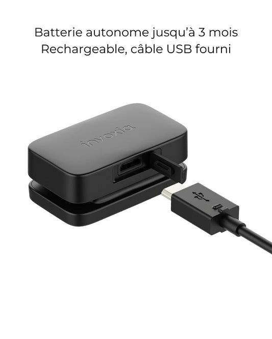 invoxia Mini GPS Tracker - Waterproof GPS Tracker with Real-time Anti-Theft Alarm - Up to 3 Months Battery Life - Includes 3 Year Subscription - Small and Lightweight - Anti-Theft for Keys, Boat