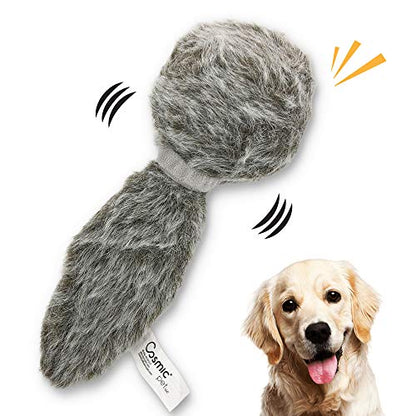 Hyper Pet Doggie Tail Interactive Plush Dog Toys (Wiggles, Vibrates, and Barks, Stimulating Play)