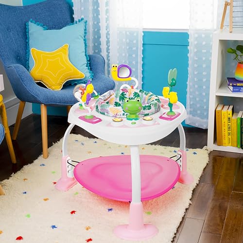 Bright Starts Bounce Bounce Baby 2-in-1 Activity Jumper & Table - Playful Palms