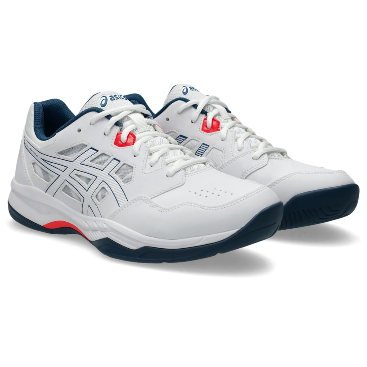 ASICS Men's Gel-RENMA Pickleball Shoes, 13, White/MAKO Blue
