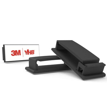 Cable Clips with Strong Self-Adhesive, XIAOXI Multipurpose Wire Clamps for Cable Management and Cable Runs, TV PC Wire Holder Sticky Tidy - (20pcs)