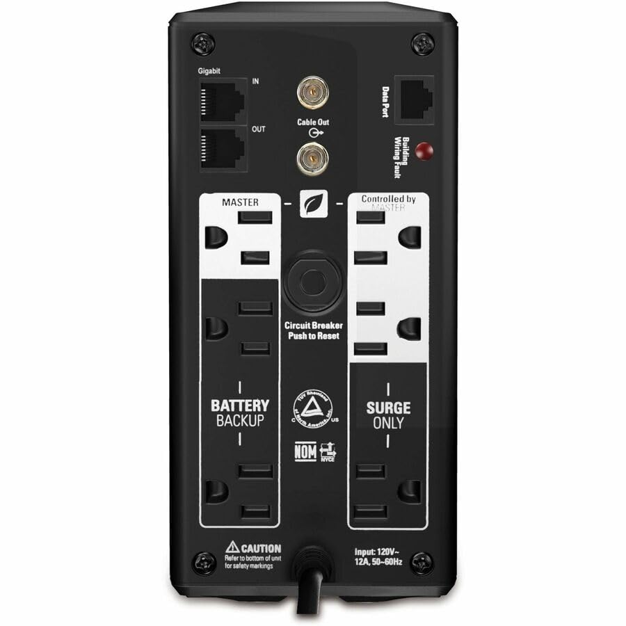 APC Back-UPS Pro 700VA UPS Battery Backup & Surge Protector (BR700G)