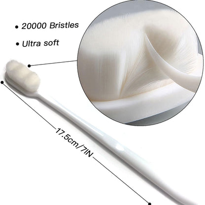 AZOFFYIU Triple Head & Double Head Dog Toothbrush Set, Finger Rubber Toothbrush, Multi-Angle Dental Cleaning Brushes for Cat Oral Health