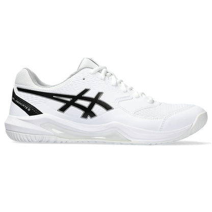 ASICS Men's Gel-Dedicate 8 Tennis Shoes, 11, White/Black