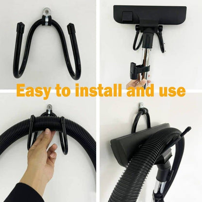 AUXPhome Vacuum Cleaner Storage Bracket Power Tool Hose Stand Holder Vacuum Head Hanger for Canister Vacuum Cleaner Handheld Vacuum Cleaner Work Shop Vacuums Cleaner - W Style
