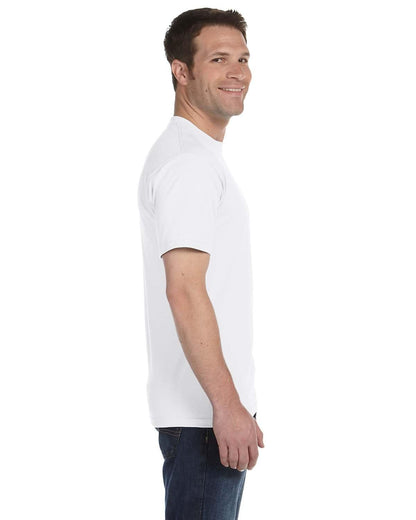 Hanes Ultimate Men's 5-Pack Tagless ComfortSoft Crewneck T-Shirt, White, Small