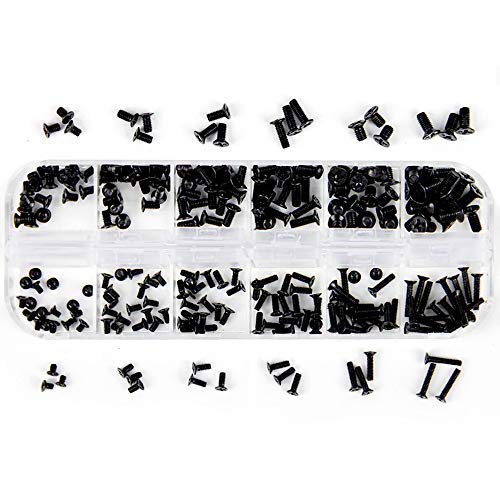 Akuoly Laptop Screw Set Notebook M2 M2.5 M3 Replacement Screw Kit 240 Pieces for Dell Samsung IBM HP Sony Toshiba Gateway Acer Lenovo Laptops