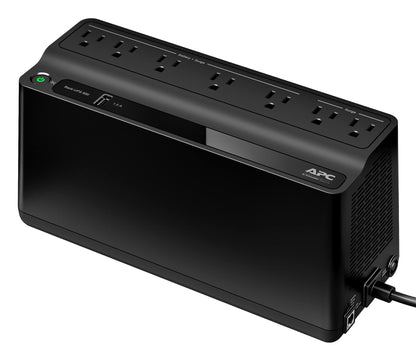 APC UPS Battery Backup and Surge Protector, 600VA/330 Watts Backup Battery Power Supply, BE600M1 Back-UPS with USB Charger Port