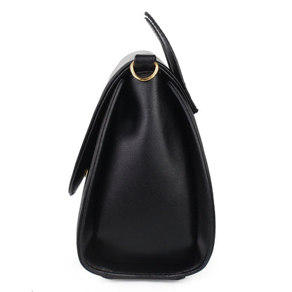Women's Moon Purses Crossbody Bags Pu Leather Gothic Purse Cat Handbags Girls Black Shoulder Bags