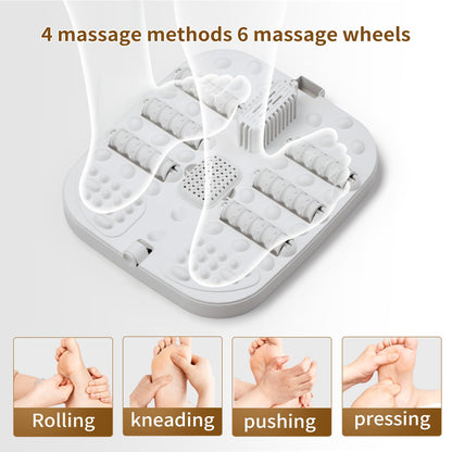 ACKLEAP Collapsible Foot Spa with Heat, Touchscreen, Foldable Foot Bath Massager with Temperature Control, Foot Massage Rollers, Pedicure Spa for Home, Office, Relaxation, Gift for Men & Women