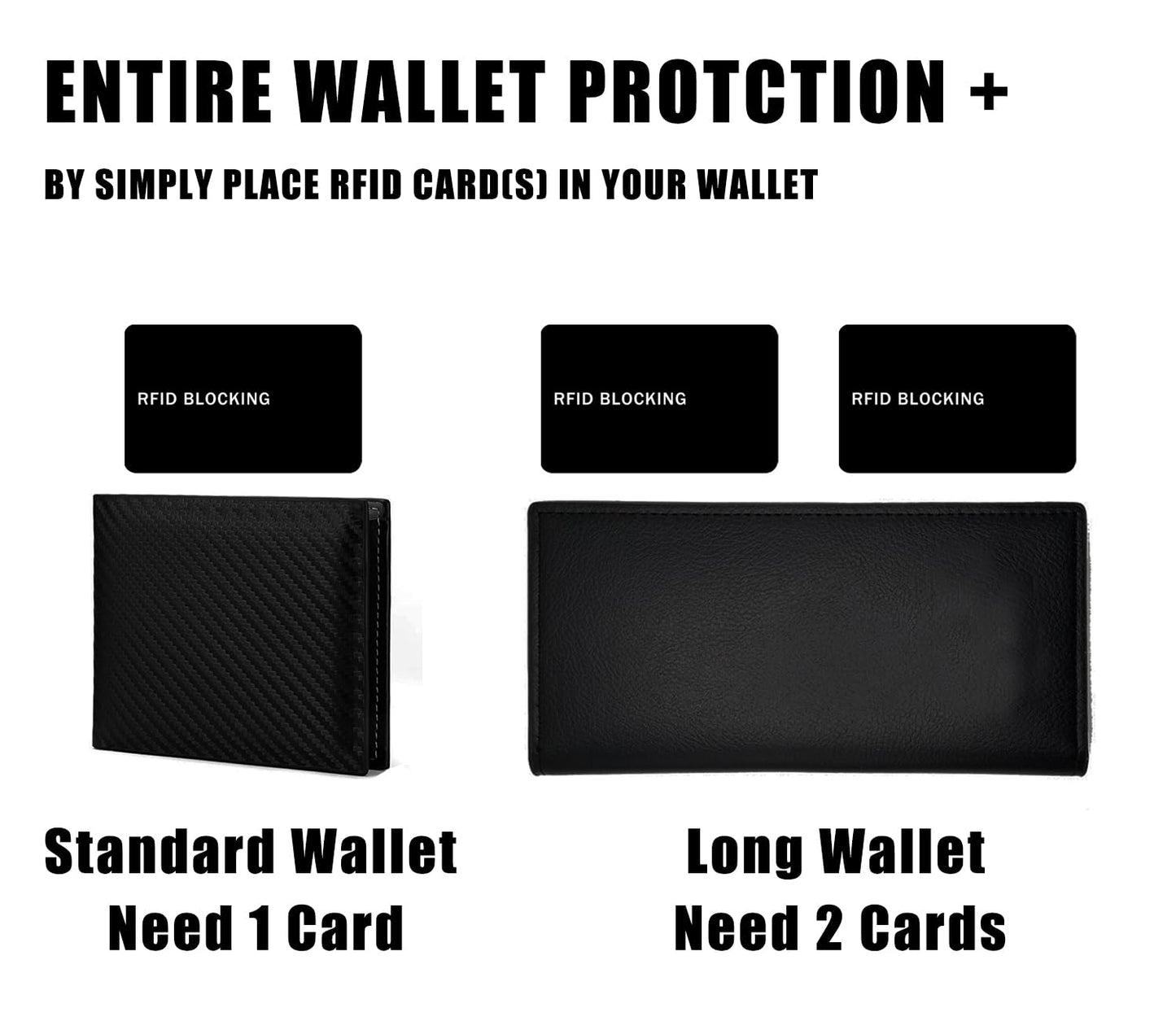 9toa RFID Blocking Card - 5 Pack, Contactless NFC Credit Card ID Protection Safe Bank Card Passport Entire Wallet Purse Shield Protector Blocker Guard (Pack of 5)