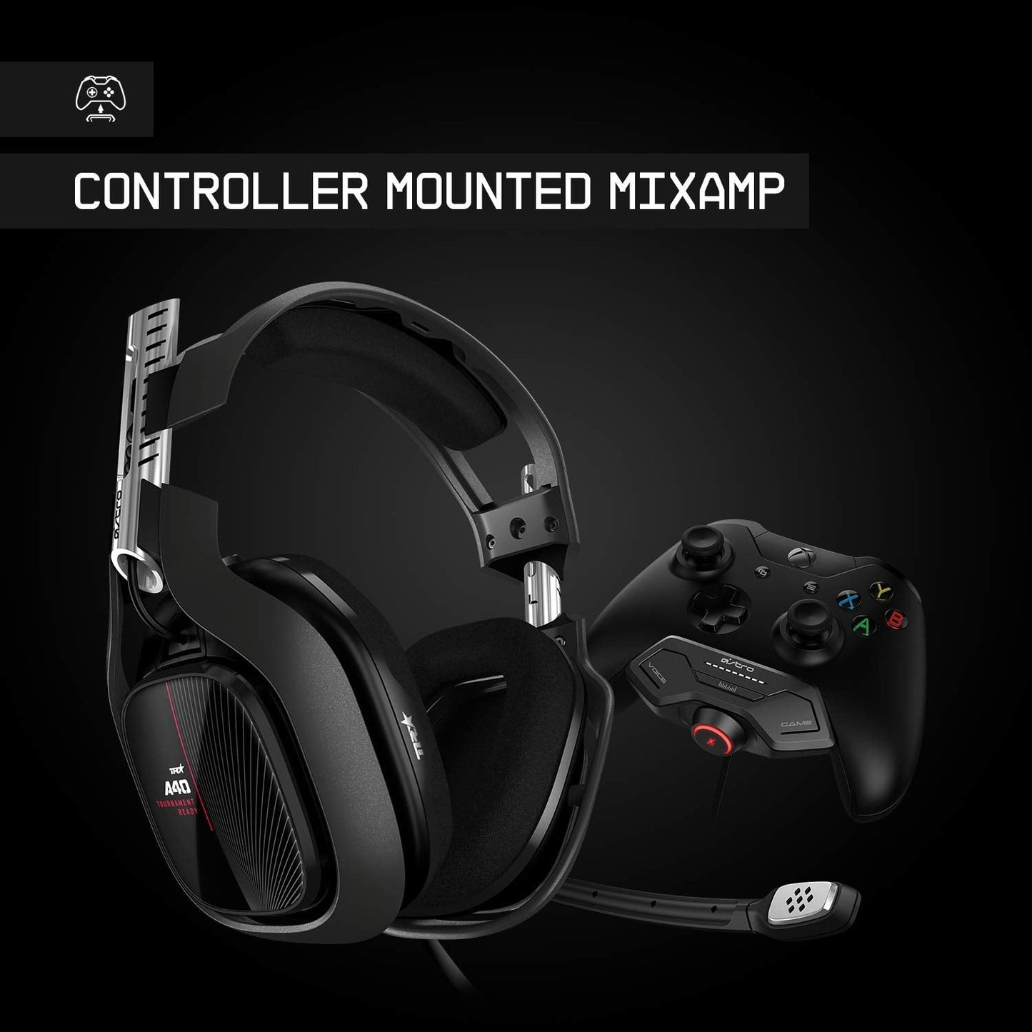 ASTRO Gaming A40 TR Wired Headset + MixAmp M80 with Astro Audio V2 for-Xbox Series X | S-Xbox One