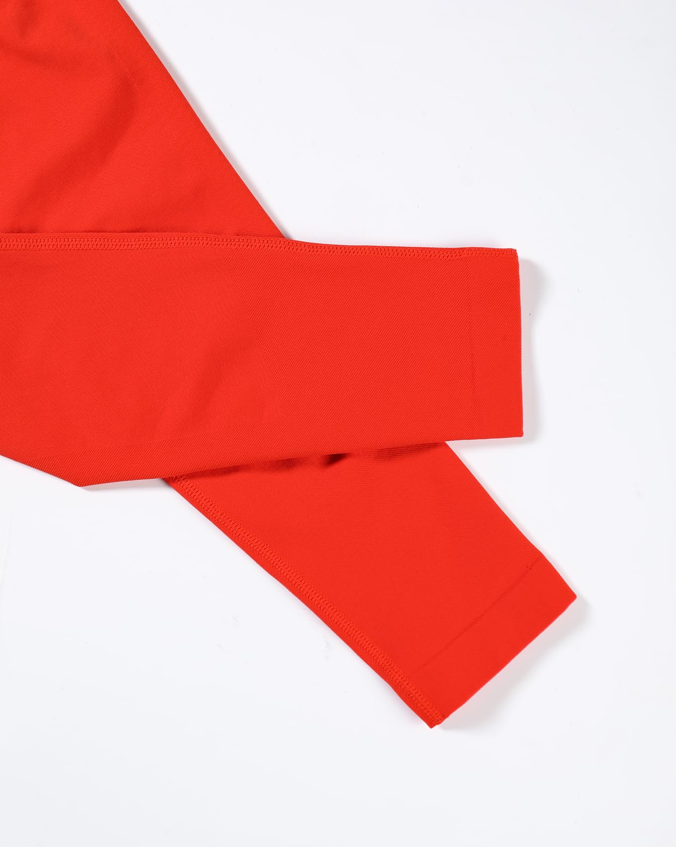 AUROLA Influence Workout Leggings for Women, Seamless Compression Tummy Control Leggings Mid Rise Yoga Pants,Halloween Orange,S