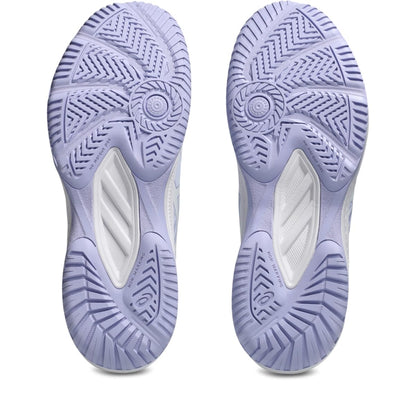 ASICS Women's Upcourt 6 Volleyball Shoes, 10.5, Blue Fade/White