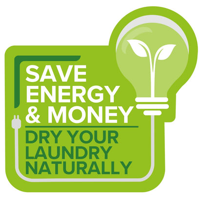 Beldray LA027016 Retractable Washing Lines - 2 x 13m Double Reel Clothesline, Extendable, Outdoor & Indoor Use, Naturally Dry Laundry, Wall Mounted Airer, Pivoting Wall Bracket & Fittings Included