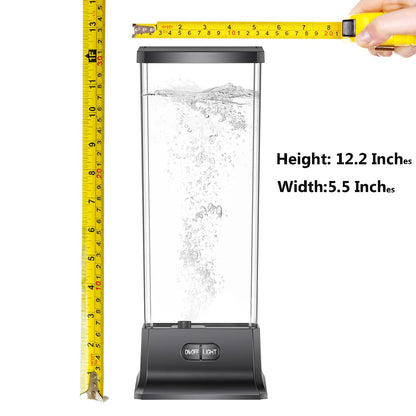 CALOVER Gifts for Kids Boy Girl Men Women Birthday Christmas Thanksgiving All Holiday Jellyfish Lamp with Music Bluetooth Speaker Table Sensory Night Mood Light