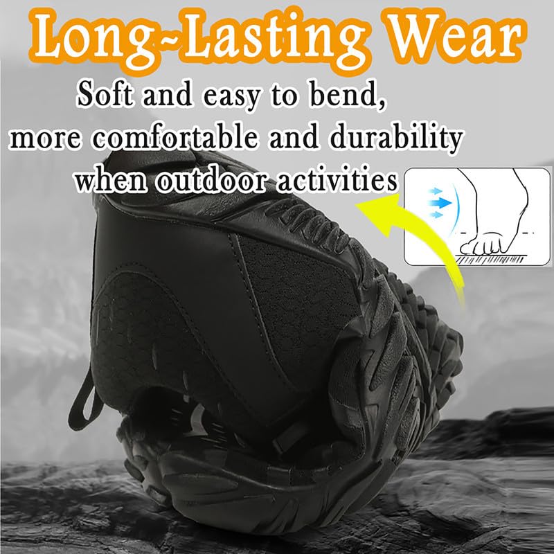 Barefoot Shoes Men Women Minimalist Shoes Zero Drop Workout Cross-Trainer Hiking Water Wide Toe Box Grounded Footwear Weightlifting Walking White