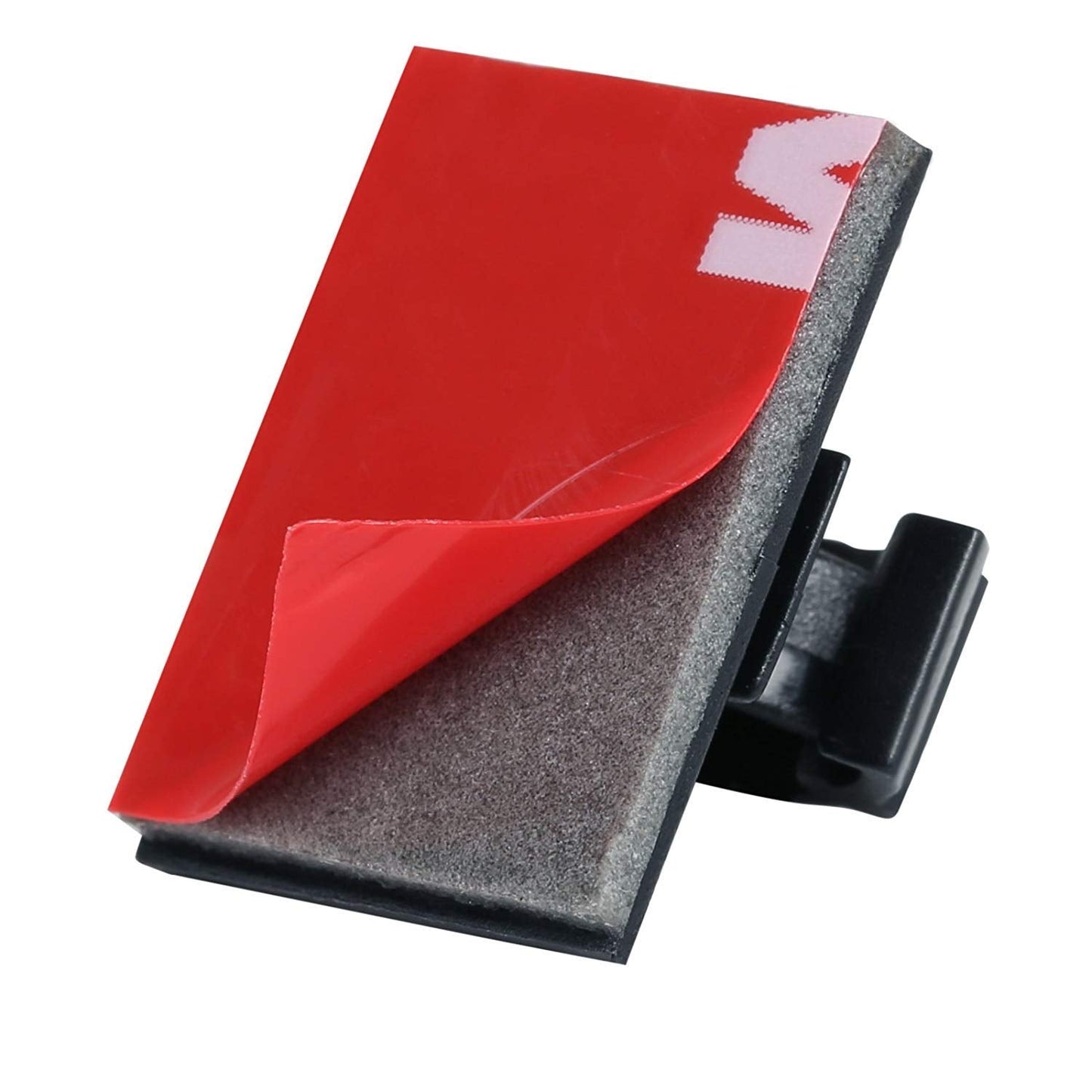 3M Cable Clips Self Adhesive Cord Organizer, Wire Holder Clamp Management Sticky for Desk Car Dash Cam Tables Wall, Black 30pcs