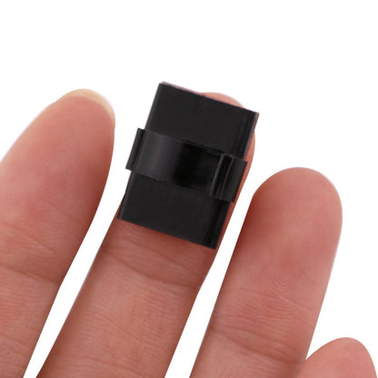 3M Cable Clips Self Adhesive Cord Organizer, Wire Holder Clamp Management Sticky for Desk Car Dash Cam Tables Wall, Black 30pcs