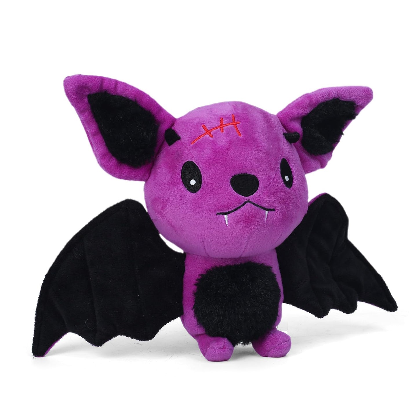 Blnboimrun Halloween Dog Toys for Aggressive Chewers, Squeaky Plush Bat with Crinkle Paper, Durable Interactive Chew Toys for Small, Medium & Large Dogs, Indoor Outdoor Play Pet Gift