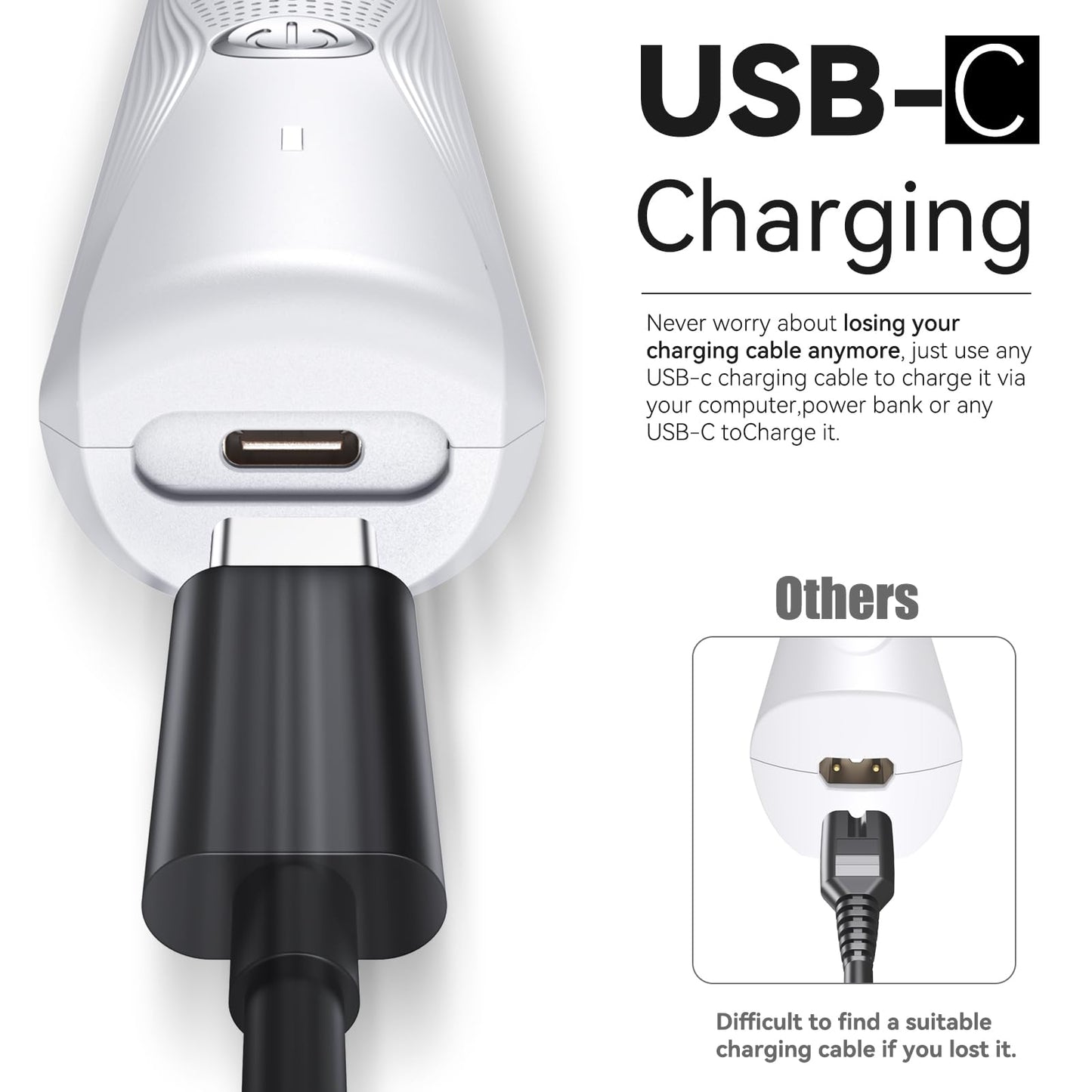 Bautrium Cat Grooming Clippers Kit with Paw Trimmer, 3 in 1 Electric Pet Hair Trimmer Supplies for Thick Matted Hair, Heavy Coat Butt Shaver Cat Razor Fur Trimmer for Dogs at Home