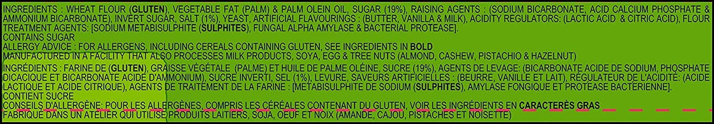Britannia Crackers 50 50 Sweet and Salty Biscuit 2.19oz (62g) - Delicious, Light & Crispy Grocery Cookies - Best Treat for Friends & Family (Pack of 4)