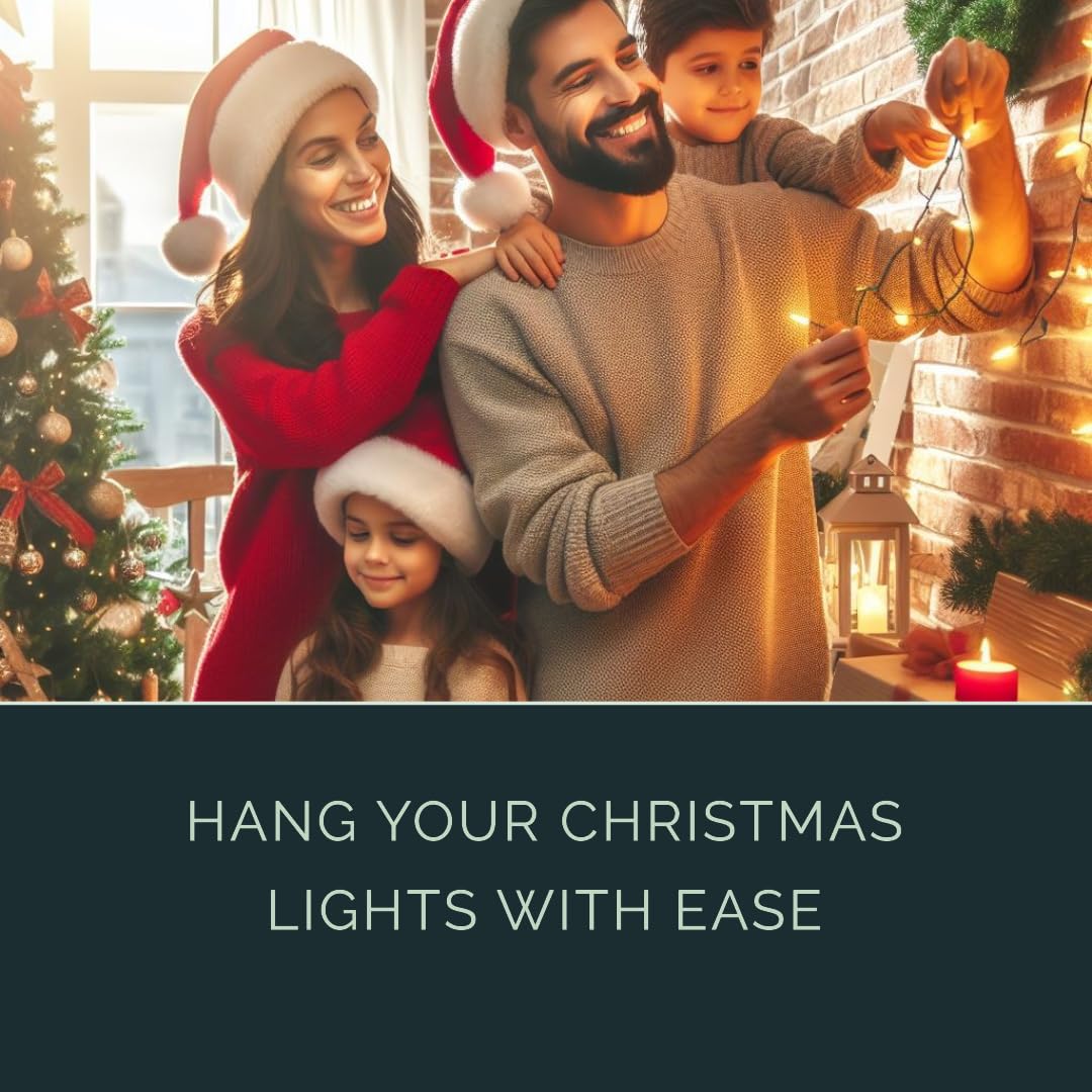 80pcs Adhesive Cable Clips 90 Strips, Finisher Wire Clamp Cord Clips Cable Management Light Clips Cable Organizer Max.1/4" Wire Hider for Cords