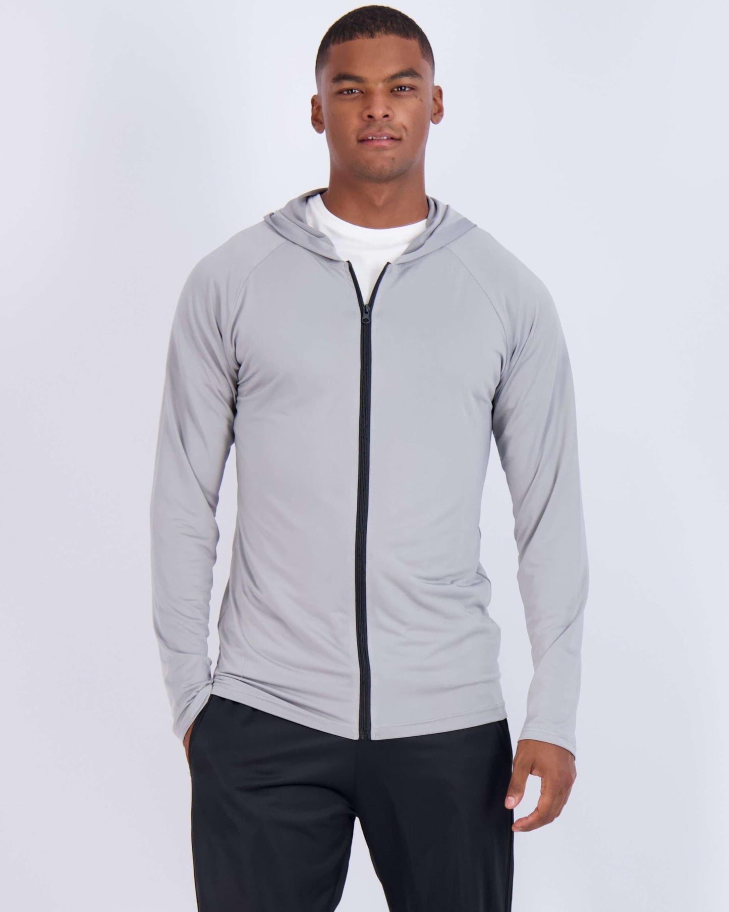 3 Pack: Men’s Track Dry Fit Long Sleeve Full Zip Up Hoodie Track Windbreaker Workout Running Jacket Fleece Sports Casual Outdoor Hiking Performance Active Gym Athletic Pullover Sweatshirt Set 7, M