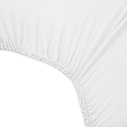 HonestBaby unisex-baby Fitted Crib Sheets Set Standard Mattress, 100% Organic Cotton Baby Boys, Girls, Neutral, 1 Pack - Rainbow Stripe, One Size