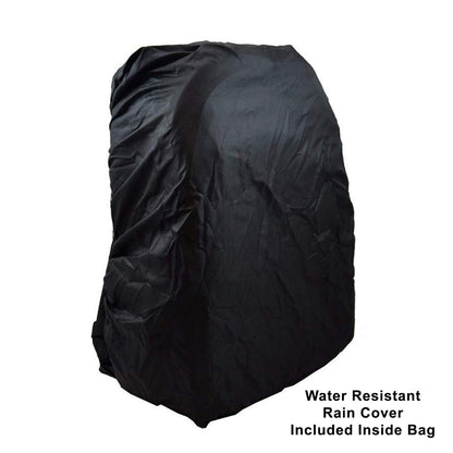 Acuvar BPACK03 Padded Backpack with Customizable Interior Padding and Rain Cover for SLR/DSLR Cameras, Action Digital Cameras, Drone For Canon Nikon Sony & Camera Lens Accessories