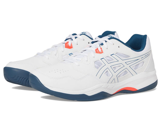 ASICS Men's Gel-RENMA Pickleball Shoes, 13, White/MAKO Blue