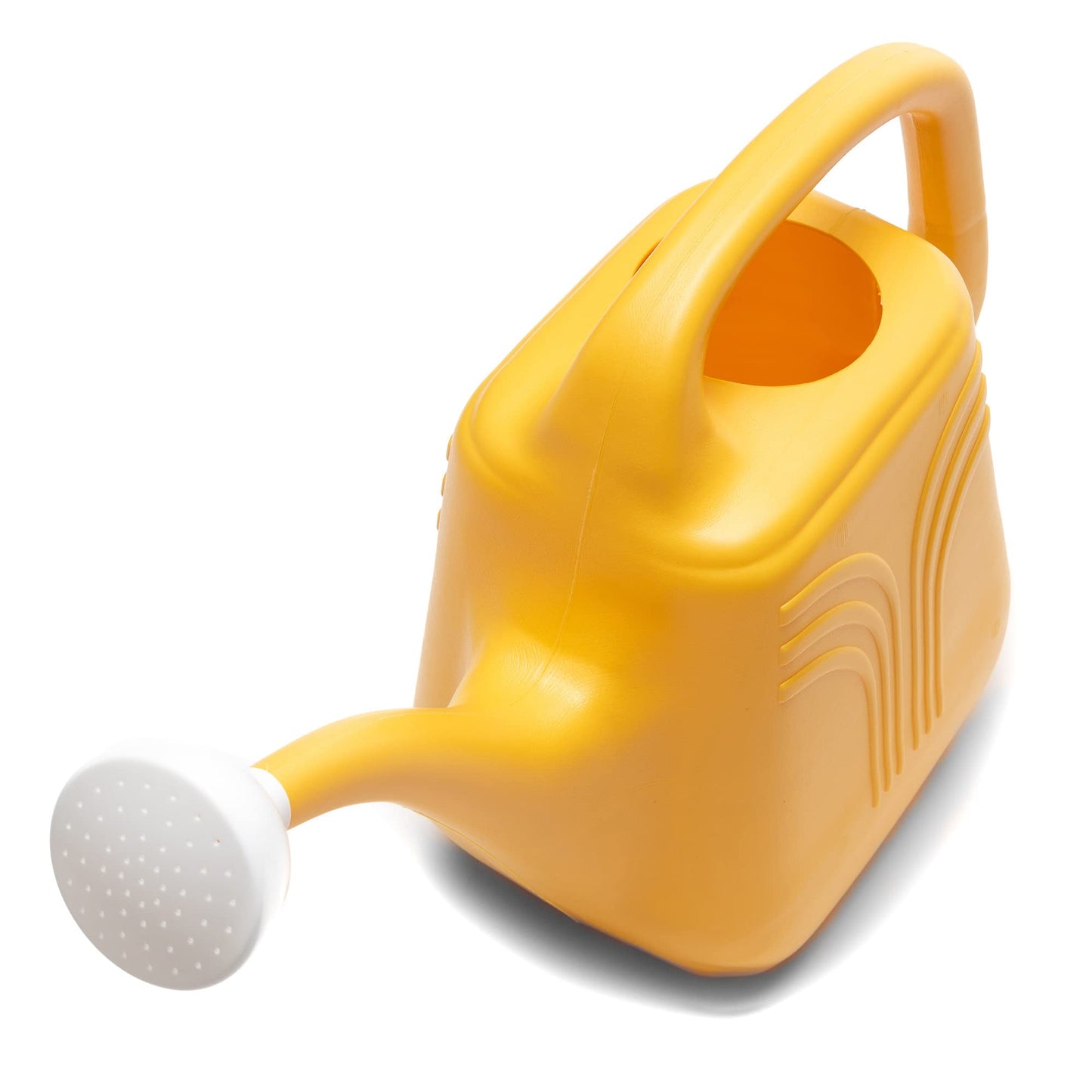 Bloem Classic Watering Can: 2 Gallon Capacity - Earthy Yellow - Durable Resin, Removable Nozzle Spout, Easy to Handle, Wide Mouth, for Indoor and Outdoor Use, Gardening