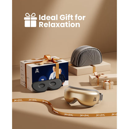 BOB AND BRAD Eye Massager with Heat and Cooling, Birthday Gifts for Women Men Her Him, EyeOasis 3 Eye Mask for Migraines, Heated Face Massager for Dry Eyes Strain Relief Improve Sleep