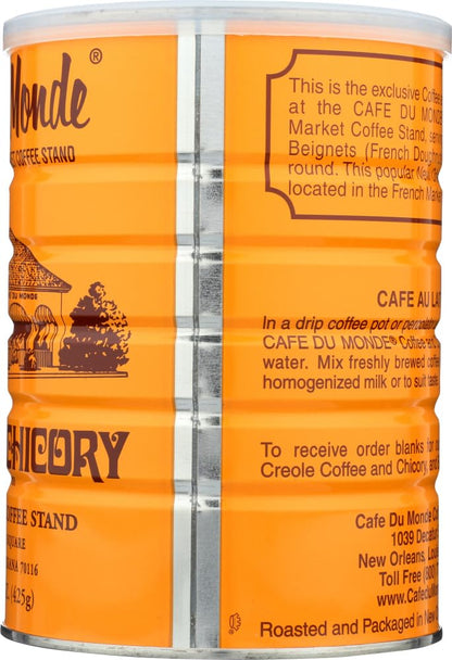 Cafe Du Monde Coffee Chicory, 15 Ounce Ground