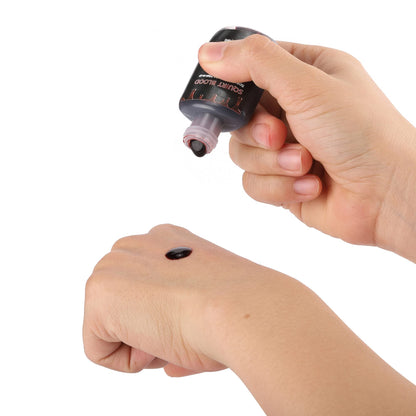 Wismee SFX Makeup Kit Professional Face Body Paint Halloween Special Effects Makeup Set with Scar Wax,10 Face Paint Brushes,Spatula Tool,2 Fake Scab Blood,Stipple Sponge Oil Based Face Painting Kit