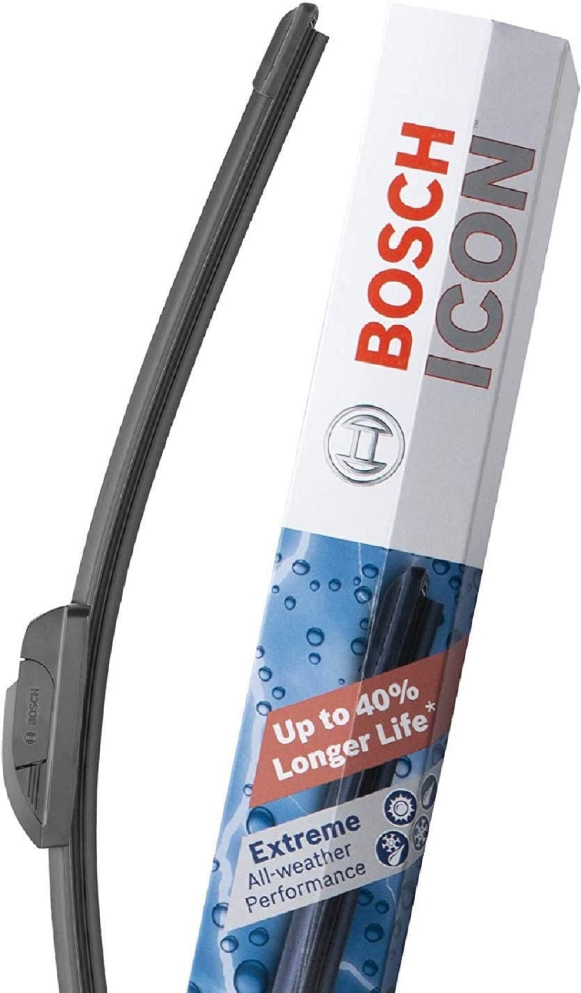 BOSCH 26A16A ICON Beam Wiper Blades - Driver and Passenger Side - Set of 2 Blades (26A & 16A)