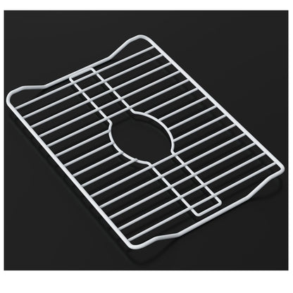 Better Houseware Sink Protector Prevents Scratches Sink Rack for Bottom of Sink White Sink Mat Sink Protectors for Kitchen Sink Metal 16x12.3x1