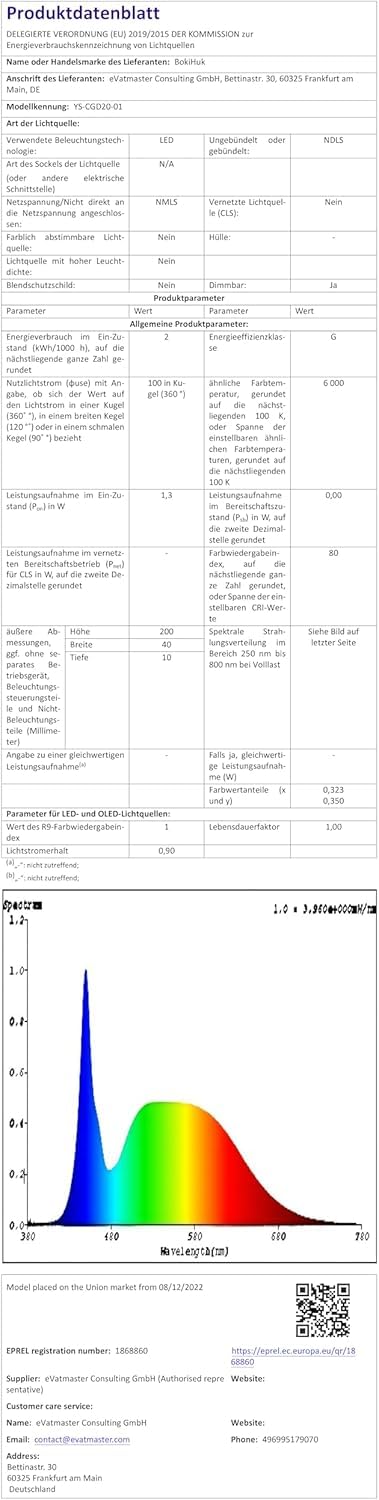 BokiHuk Cabinet Lighting LED with Motion Sensor Pack of 2 Cabinet Light Cabinet Light LED Strip Dimmable USB Rechargeable Under-Unit Light Kitchen for Wardrobe, Stairs, Boot