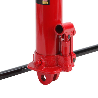 BIG RED T30306 Torin Hydraulic Long Ram Jack with Single Piston Pump and Clevis Base (Fits: Garage/Shop Cranes, Engine Hoists, and More): 3 Ton (6,000 lb) Capacity, Red