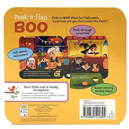 Boo Halloween Lift-a-Flap Board Book Ages 0-4 (Peek-A-Flap)