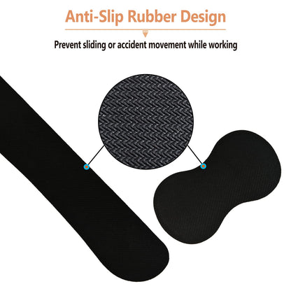 ArtSo Keyboard Wrist Rest Mouse Pad Wrist Support Ergonomic, Memory Foam Mousepad Non-Slip Base Comfortable Easy Typing Pain Relief, Flowers Plants