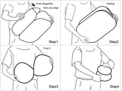 Buenod 2 Packs Mesh Pop up Laundry Hamper (Black) with Portable Handles, Collapsible for Storage, Foldable Pop-Up Laundry Bags for Kids Room, College Dorm or Travel