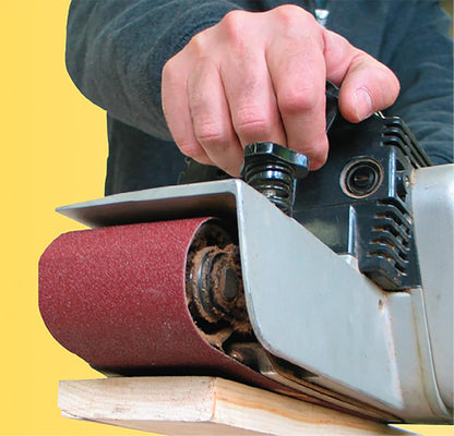 IVY Classic 43100 Flex-Abrasive 4-Inch x 24-Inch 36 Grit Extra Coarse Resin Cloth Aluminum Oxide Sanding Belt, 10-Pack