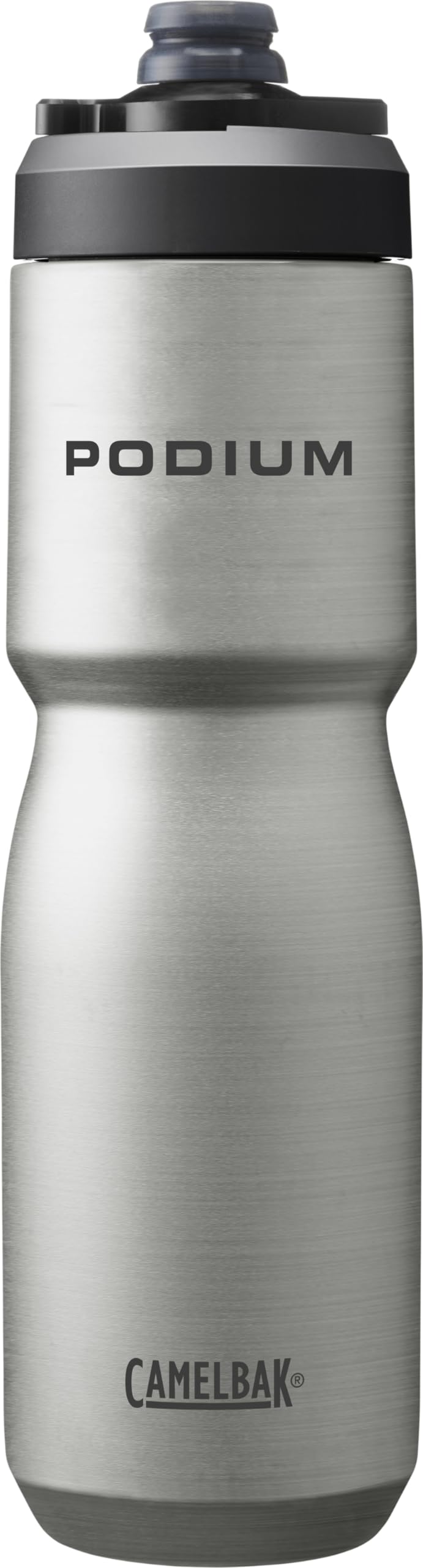 CamelBak Podium Steel Insulated Stainless Steel Bike Water Bottle Stainless, 22oz