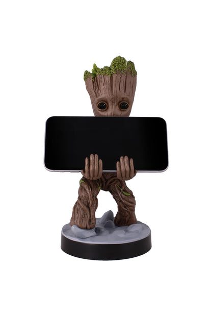 Cable Guys - Toddler Groot Gaming Accessories Holder & Phone Holder for Most Gaming Controller (Xbox, Play Station, Nintendo Switch) & Phone