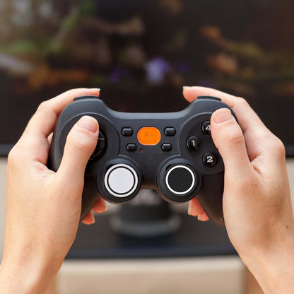 4pcs Thumb Grips, Full Protection Anti-Slip Anti-Scratch Anti-Fingerprint Protective Cover Thumb Joystick Cap Compatible with PS5 PS4 Xbox Series X/S Xbox One Switch Pro Controller